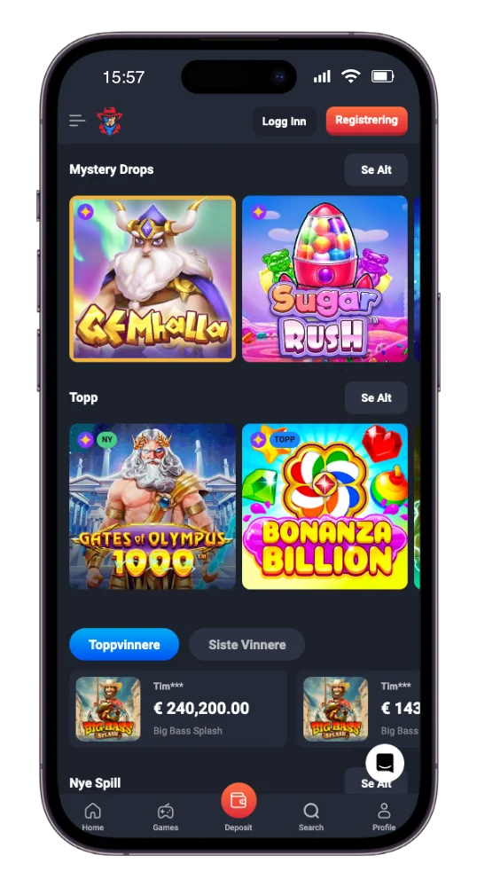 Lucky Hunter mobilcasino