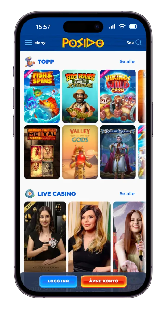 Posido mobilcasino